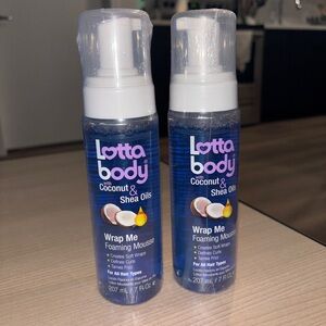 Lottabody Coconut Oil and Shea Wrap Me Foaming Curl Mousse